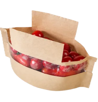 Cesta BEEBASE con solapas abiertas